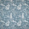 Curtain Fabric Upholstery Fabric Blue curtain fabric Cocoon Home Artemis