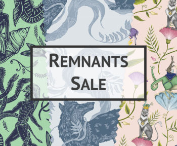 Curtain Fabric, Wallpaper, Remnants Sale